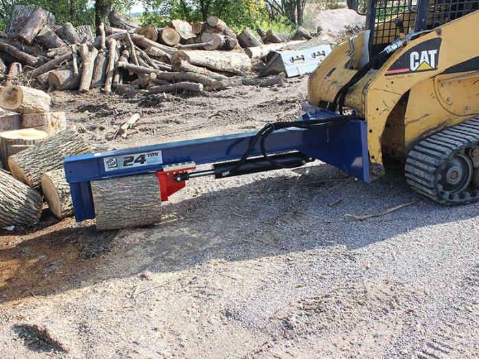 Skid steer discount log splitter